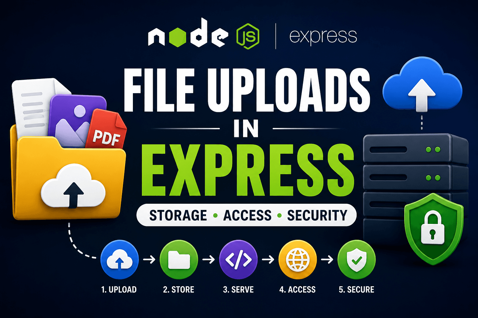 Storing Uploaded Files and Serving Them in Express
