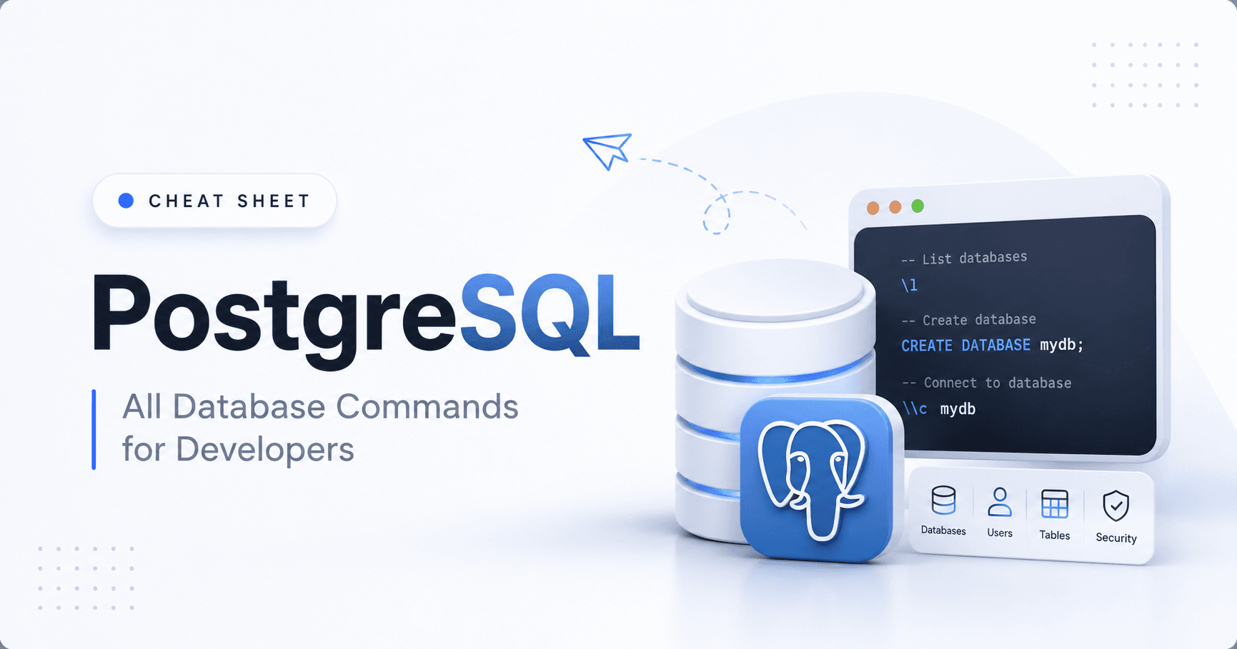 PostgreSQL Cheat Sheet for MySQL Developers
